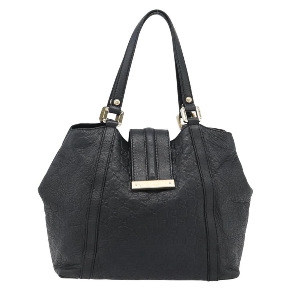 Gucci GG Canvas Guccissima Tote Bag Black